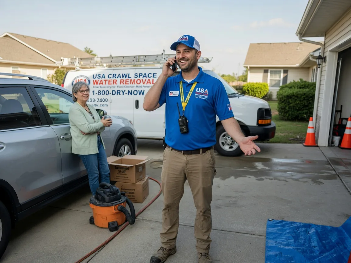 Crawl Space Water Removal Hodges, AL FAQs